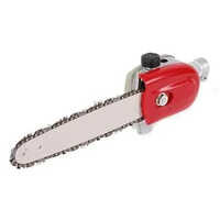 16 Inch Chainsaw Attachment - High-quality Metal, Striking Red Color, Semi-automatic Operation For Precise Industrial Cutting
