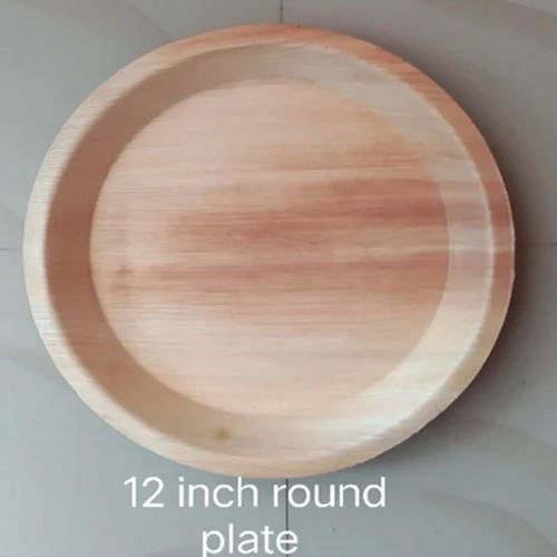 12Inch Round Areca Leaf Plates - Application: Home