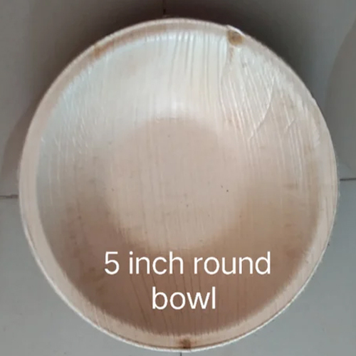 5inch Round Areca Leaf Bowl