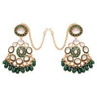 Designer Kundan Earring |Meenakari Kundan Earring |Kundan Earrings| Bridal Kundan Earring |Kundan Earring Collection