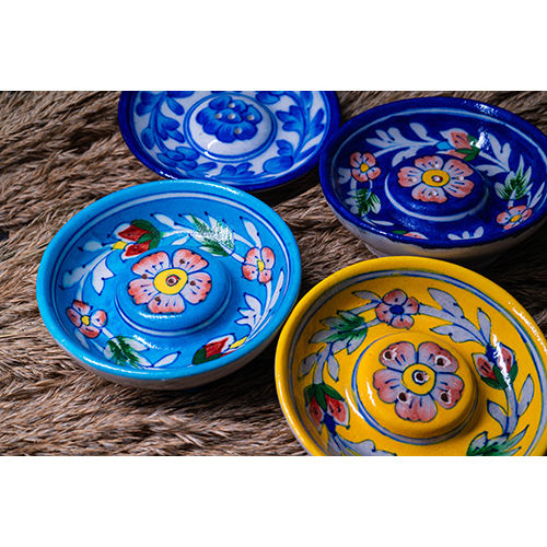 Agarbatti Holder Blue Pottery