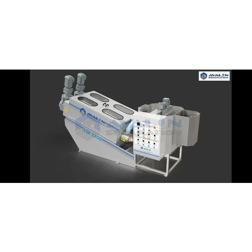 Etp Sludge Dewatering Screw Press Machine - Automatic Grade: Full Automatic