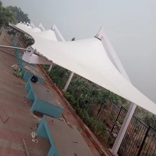 Street Side Tensile Canopy