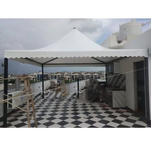 Black Frame Gazebo Tent - Color: As Per Requirement