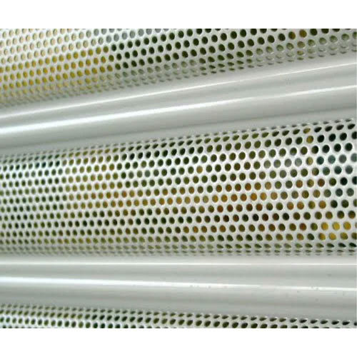 Perforated Rolling Shutters - Operating Mode: Manually