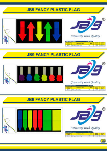 Fancy Plastic Flag