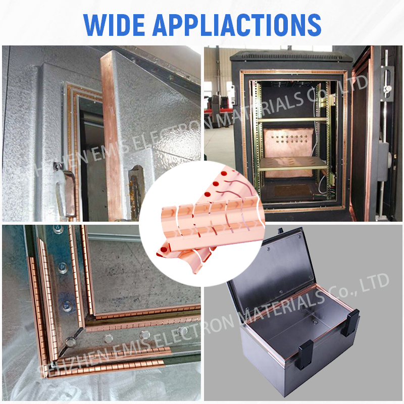 Shielding door gasket