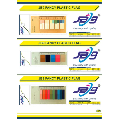 Fancy Plastic Sticky - Shape: Rectangular