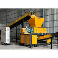 Organic Waste Shredder - Mild Steel, 200 HP Motor Power, 415 Voltage | Automatic Operation, 1-Year Warranty