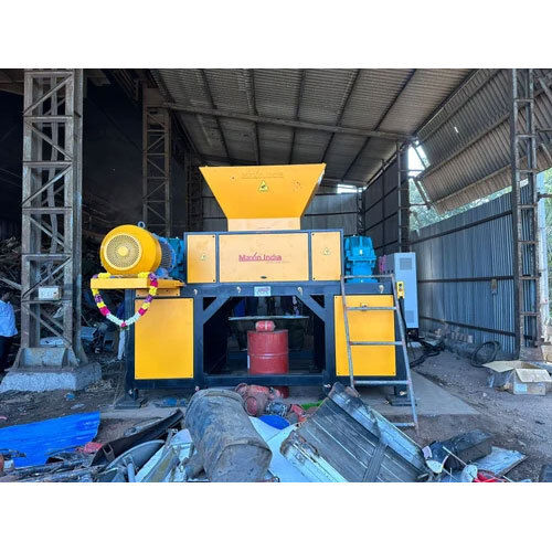 Dual Shaft Metal Crusher