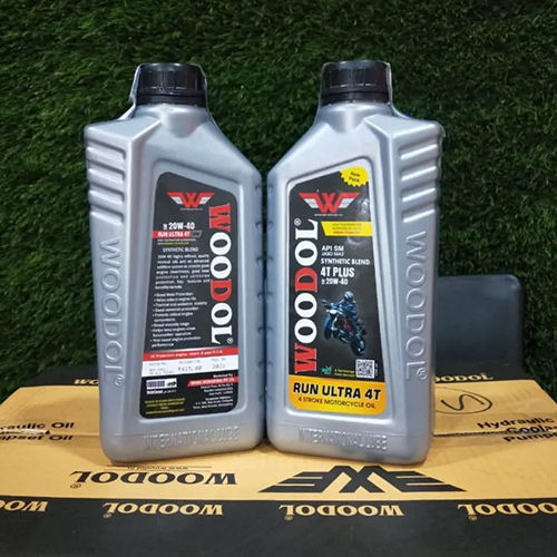 1Ltr 4T Plus 20W-40 Run Ultra 4 Stroke Motorcycle Oil Woodol - Application: Automobile