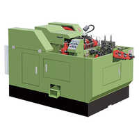 2 Die 4 Blow Multi-station Screw Making Machine Bolt Cold Heading Machine - Color: Green