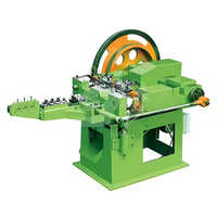 Metal Screw Nail Making Machine Cold Pressing Machine To Make Nails - Color: Green