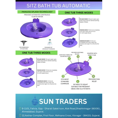 Sitz Bath Tub For Piles