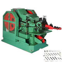 Semi-tubular Rivets Making Cold Heading Machine - Color: Green