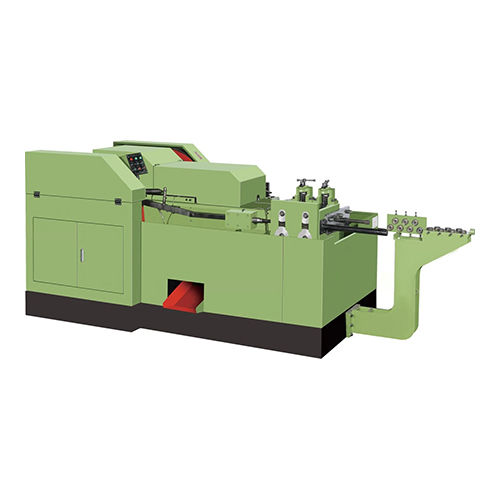 Six Station Hexagon Nut Bolt Making Machine - Color: Green