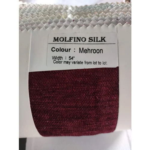 400 Gsm Malfino Silk Fabric - Color: Different Available