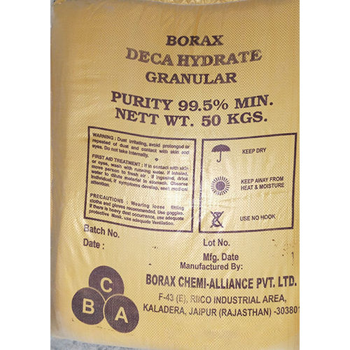 Deca Hydrate Granular - Application: Industrial