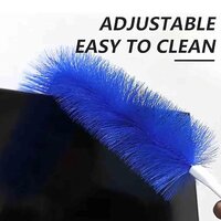 Mitsico Flexible Fan Dusting Brush, Non-Disassembly Fan Cleaning Brush, Bendable Multi Purpose