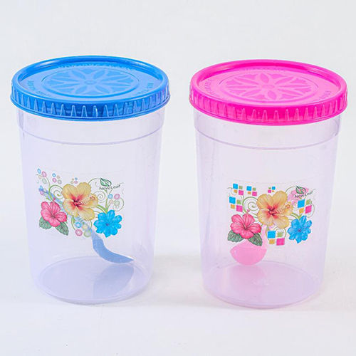 2000Ml Plastic Container - Color: Different Available