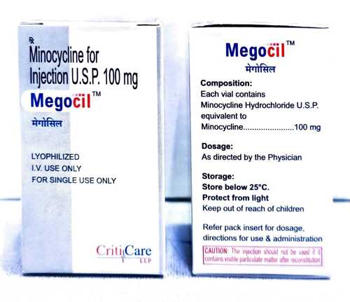 MEGOCIL 100 MG INJ