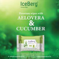 ICEBERG PREMIUM REFRESHING ALOE VERA & CUCUMBER WET WIPES