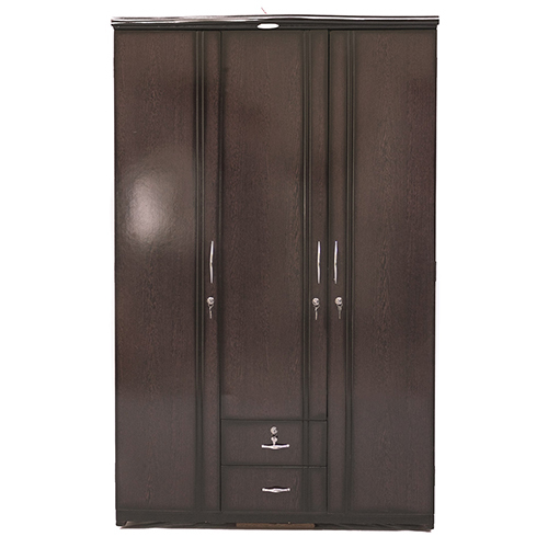 Semi Gloss Light Draw Double Door Wardrobe