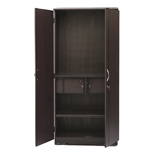 Matte Finish Double Door Wardrobe