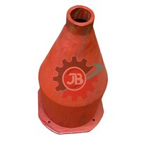 Ci Boiler Mdc Cone - Color: Red Oxide