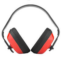 Industrial Safety Ear Muff - Color: Black