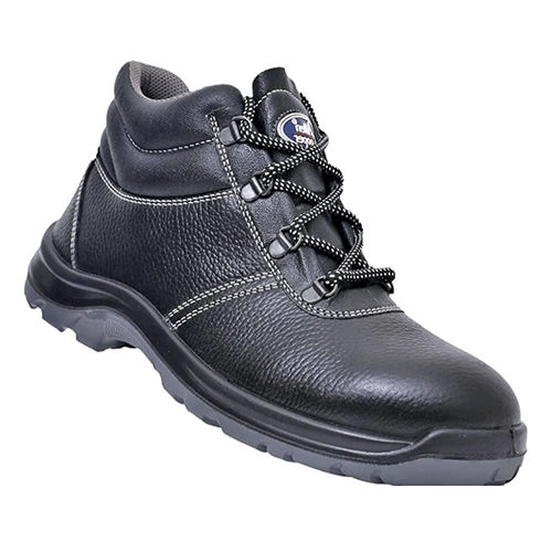 Allen Cooper Ac 1008 Anti Static Steel Toe Black And Grey Shoe - Size: All