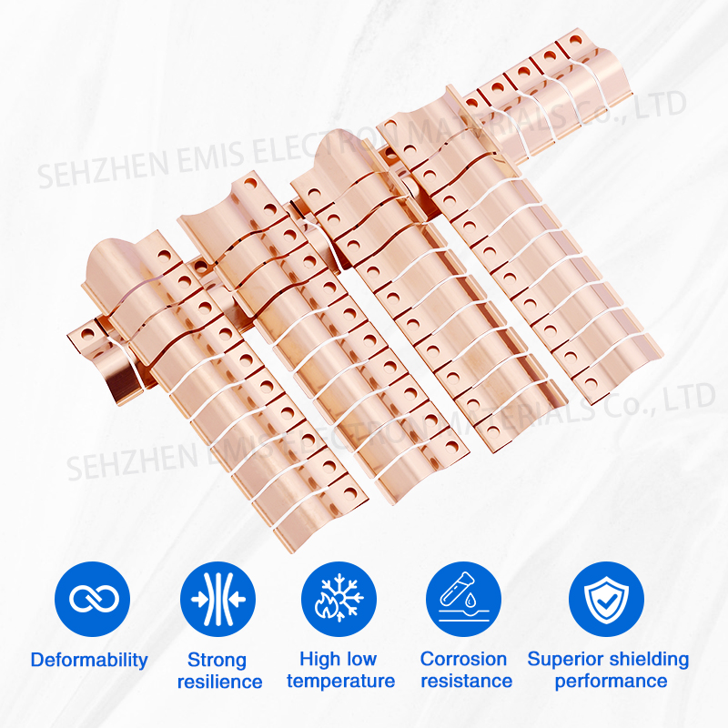 Shielding door spring