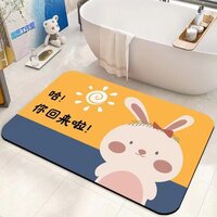 Easy Clean Diatom Mud Mat Bathroom Kitchen Mat