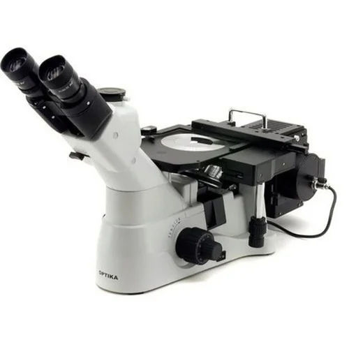 Metallurgical Inverted Microscope - Color: White