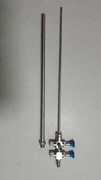 Laparoscopic Trumpet Suction 10-5mm Surgical Instruments - Light Source: No