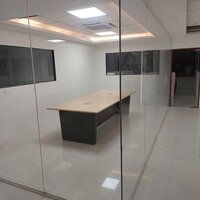Office Table - High-quality Brown Finish, Modern Design With Easy-to-clean And Durable Features