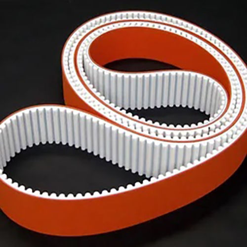 High Grade Coated Timing Belts - Color: Orange