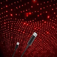 Galaxy Usb Atmosphere Light - 25.4x25.4x25.4 Cm | Unique Design For Car, Bedroom, Camping, And Parties, Adjustable Projection Patterns, Lightweight And Travel-friendly