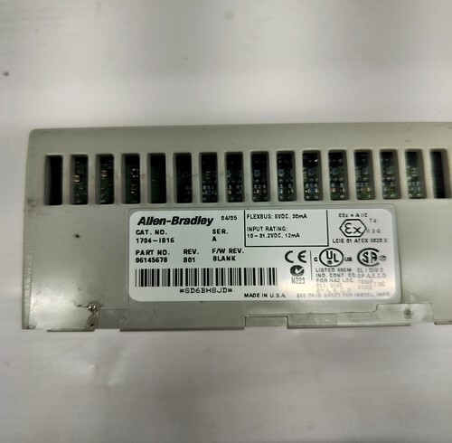 ALLEN BRADLEY 1794-IB16  INPUT MODULE