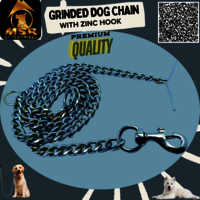 Grinded Twisted Iron Dog Chain With Zinc Hook