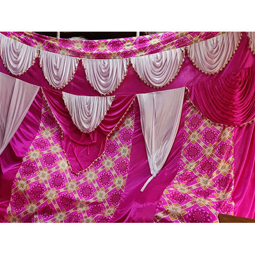 Wedding Decoration Tent Curtain - Color: Multi Colour