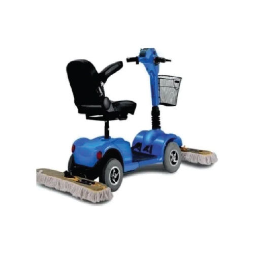 M-109 Scooty Mopping Machine - Color: Blue & Black