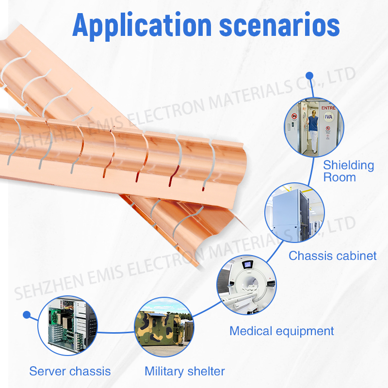 Becu Metal Shielding Strips