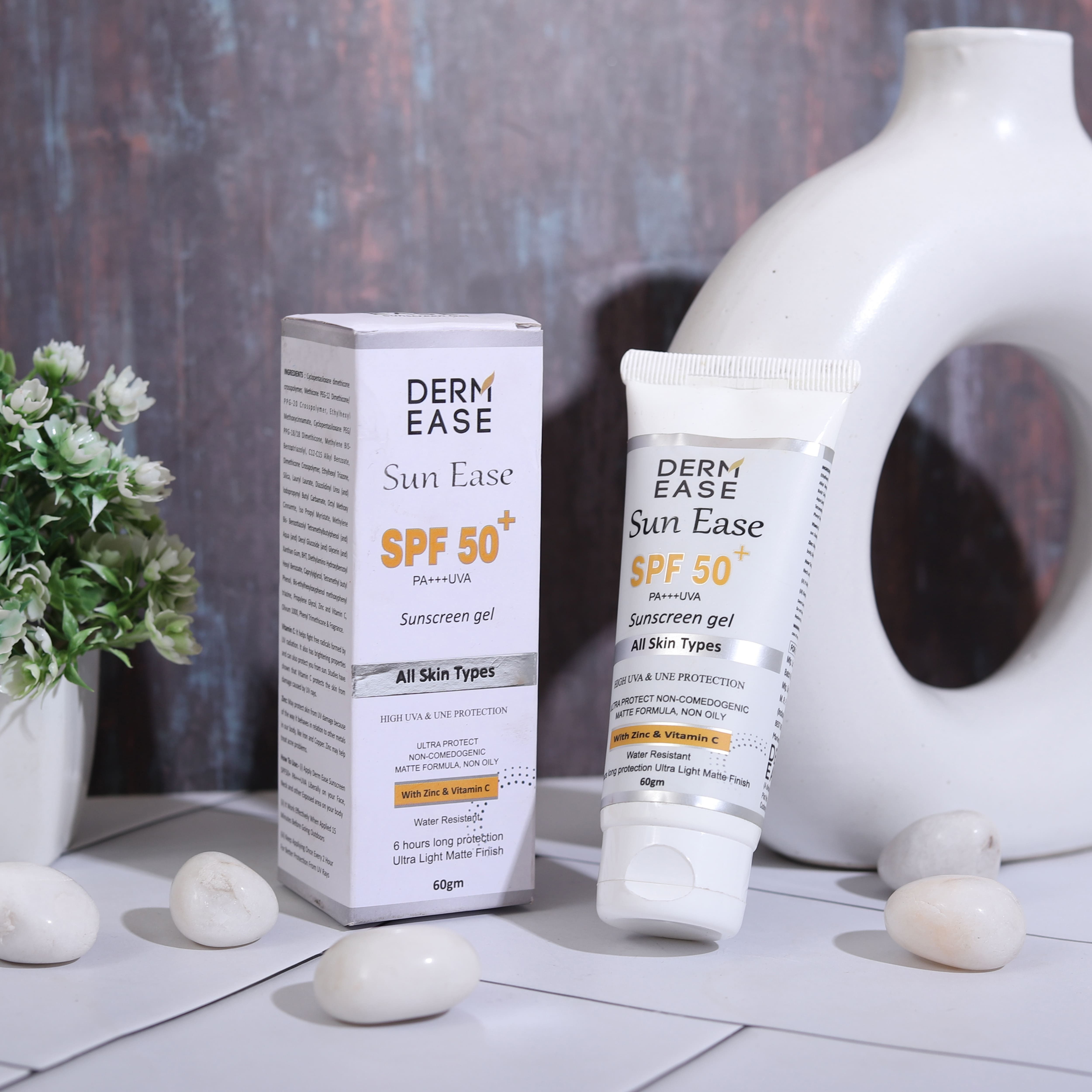 SUN EASE SUNSCREEN SPF 50 PLUS  GEL