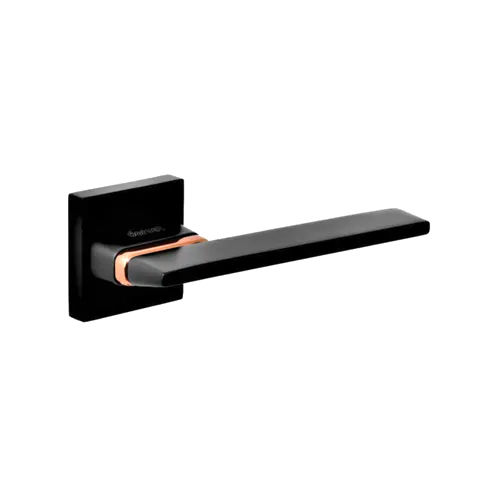 Fio Mortise Door Lock - Color: Black