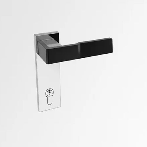 Stainless Steel Office Coin Door Lock - Color: Black