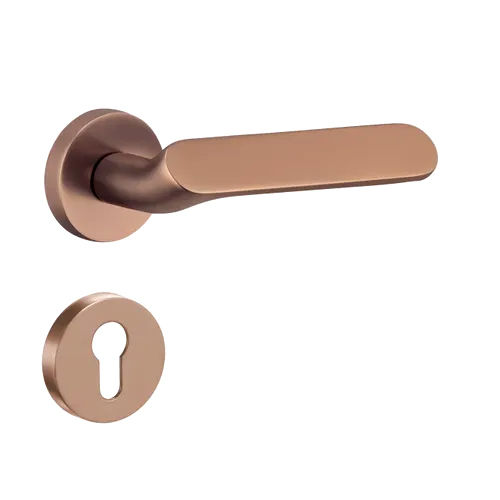 Reflex Door Lock - Color: Brown