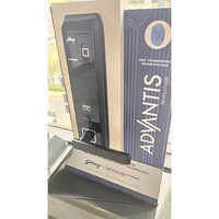 Fingerprint Door Lock - Color: Black
