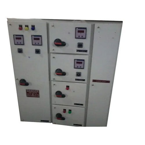 Three Phase Star Delta Starter Control Panel - Material: Metal Base