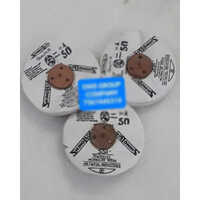 Cloth Buffing Wheel - Cotton Blend, 6-inch Size, White Color | Electric Operation, Round Shape, Ideal For Grinding Metal, Wood, And Plastic